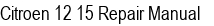 repair