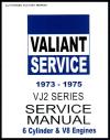 Chrysler Valiant 1973-1975 VJ Series Service Manual   Book 2