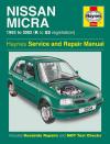 Nissan Micra 1993 2002 Haynes Service Repair Manual    UK