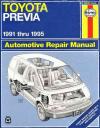 Toyota Tarago (Previa/Estima) 1991 1995 Haynes Service Repair Manual 